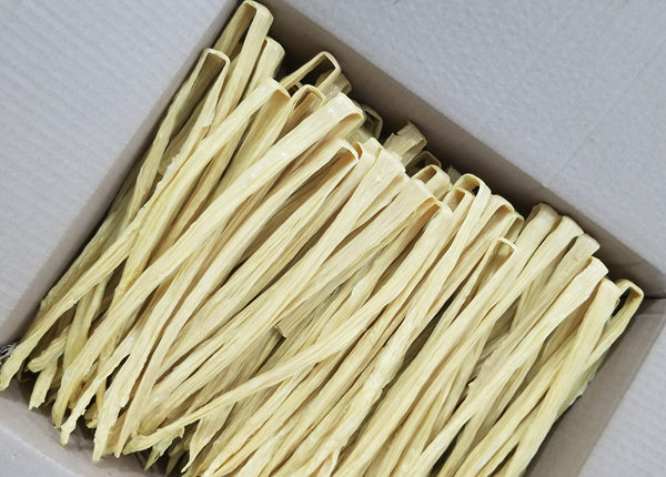 factory supply dried soya bean curd stick cuts fuzhu tofu