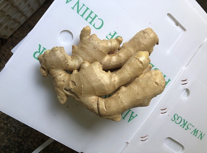 air dried ginger