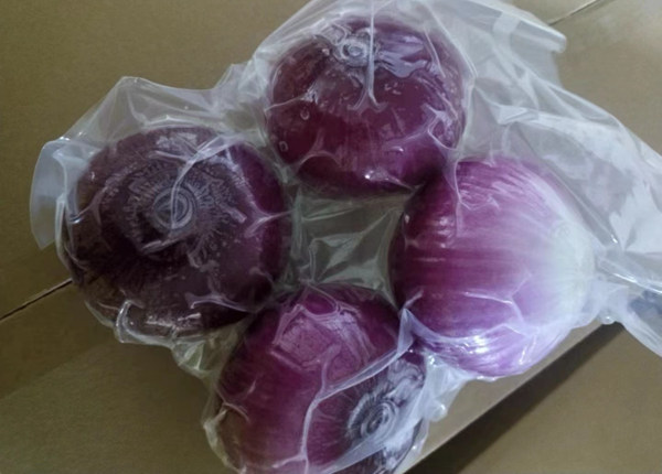 fresh chinese peeled onion