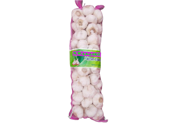 bulk 3.6-4kg mesh bag fresh white garlic for dubai