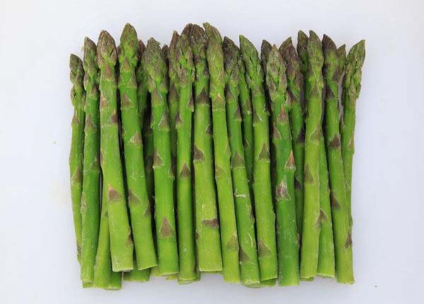 fresh iqf frozen green white asparagus spears cuts