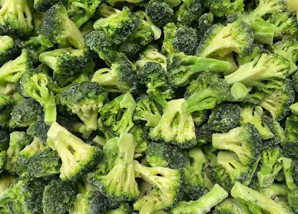 fresh IQF frozen broccoli cauliflower florets