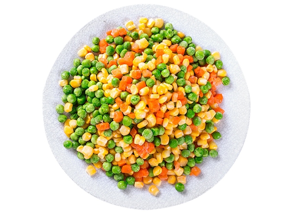 frozen mixed vegetables peas carrot sweet corn