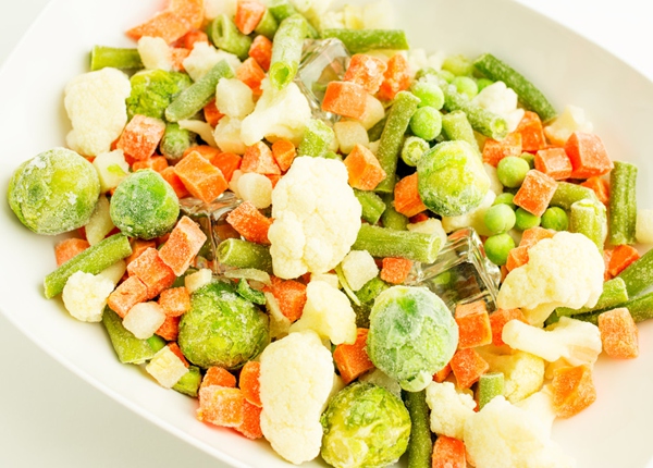 frozen mixed veggies