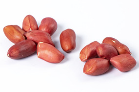 red skin organic peanut kernels
